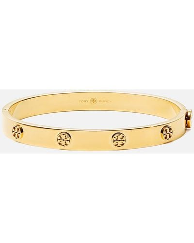 Tory Burch Miller Gold-tone Stainless Steel Bracelet - Multicolour