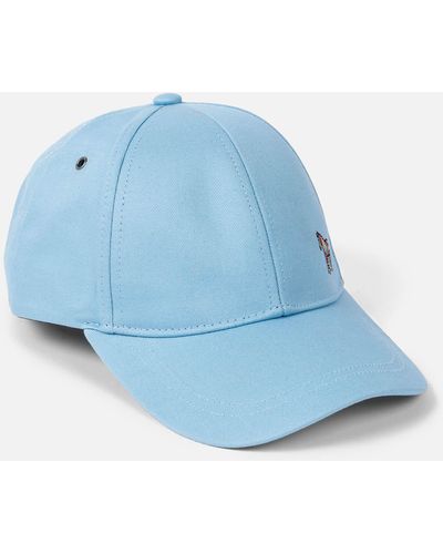 Paul Smith Cotton-Canvas Cap - Blau