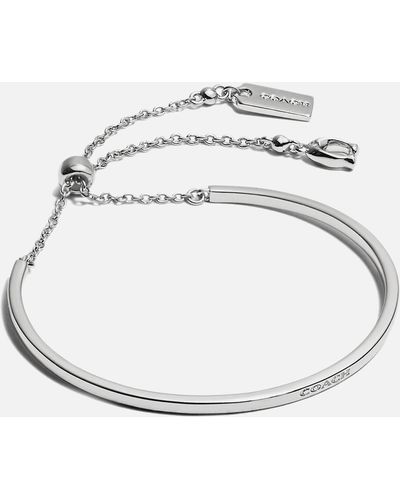 COACH Silver-tone Bracelet - Metallic