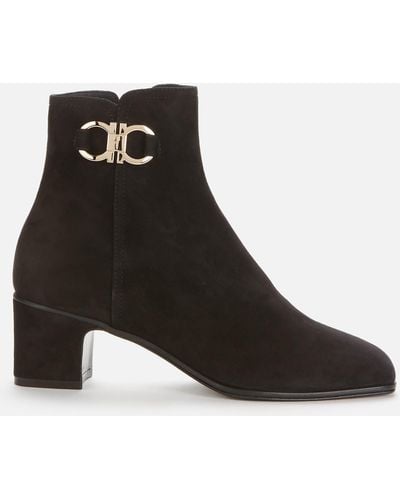 Ferragamo boots womens 2025