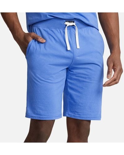 Polo Ralph Lauren Cotton-Jersey Lounge Shorts - Blue