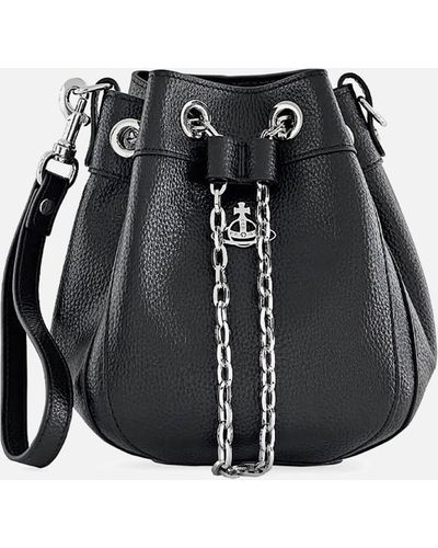 Vivienne Westwood Medium Chrissy Leather Bucket Bag
