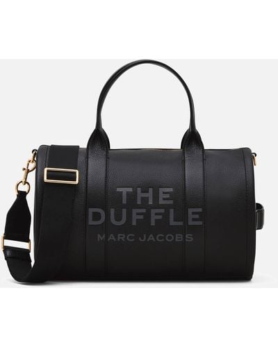 Marc Jacobs The Large Leather Duffle Bag - Black