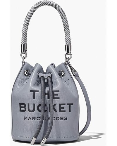 Marc Jacobs The Leather Bucket Bag - Blue
