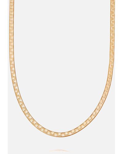 Daisy London Estée Lalonde Goddess 18-karat Gold-plated Necklace - Metallic