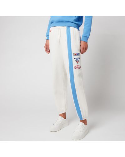 Polo Ralph Lauren Athletic Patch Ankle Pants - Blue