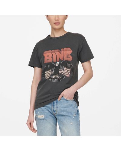 Anine Bing T-shirts for Women | Online Sale up to 32% off | Lyst