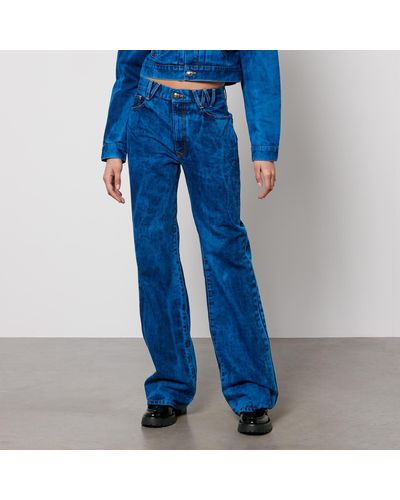 Vivienne Westwood Ray Denim Straight-leg Jeans - Blue