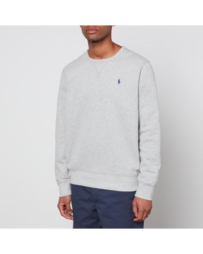 Polo Ralph Lauren Das Sweatshirt RL aus Fleece - Grau