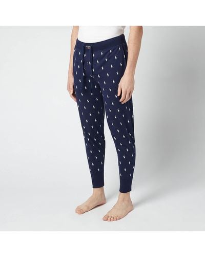 Polo Ralph Lauren All Over Print Sweatpants - Blue