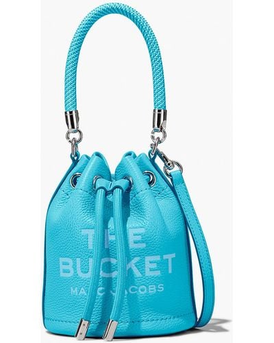 Marc Jacobs The Mini Leather Bucket Bag - Blue
