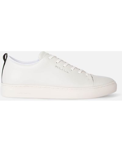 PS by Paul Smith Lee Leather Trainers - Weiß