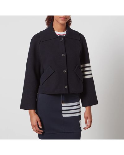 Thom browne coat best sale sale