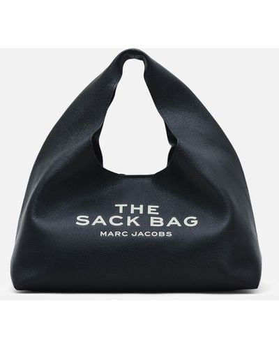 Marc Jacobs The Xl Leather Sack Bag - Black