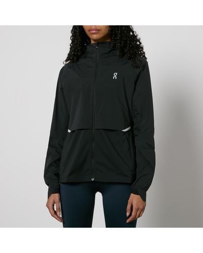 On Shoes Core Shell Hooded Jacket - Black