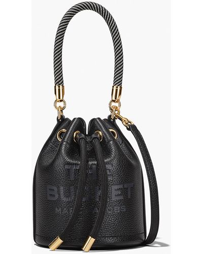 Marc Jacobs The Mini Bucket Bag Leather - Black