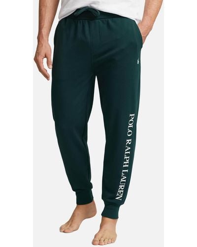 Polo Ralph Lauren Leg Logo Cotton-Blend Sweatpants - Grün