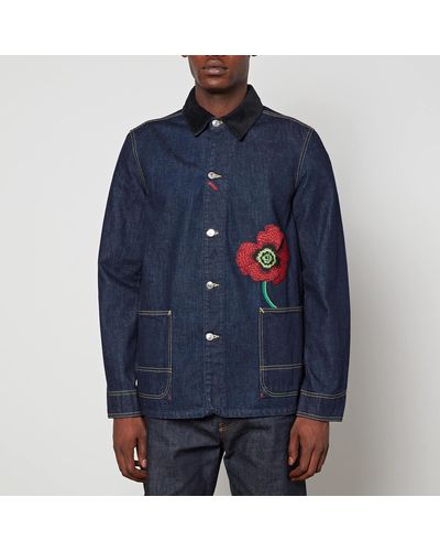 Embroidered Denim Jackets for Men Up to 70 off Lyst UK
