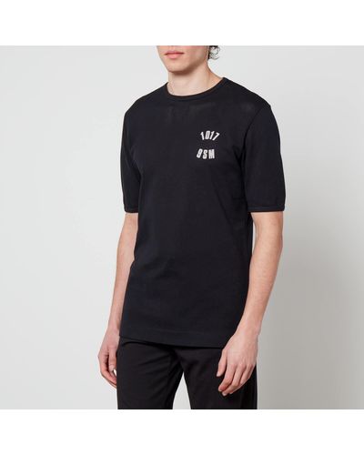 1017 ALYX 9SM Cotton-mesh T-shirt - Black