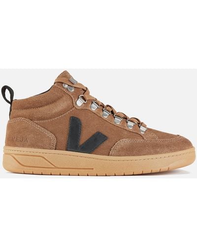 Veja Roraima Suede Hiking Style Boots - Brown