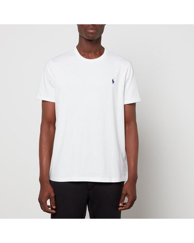 Polo Ralph Lauren Custom-Slim-Fit Rundhals-T-Shirt - Weiß