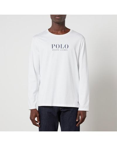 Polo Ralph Lauren Logo Cotton-Jersey T-Shirt - White