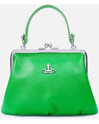 Vivienne Westwood Granny Frame Faux Leather Purse - Green