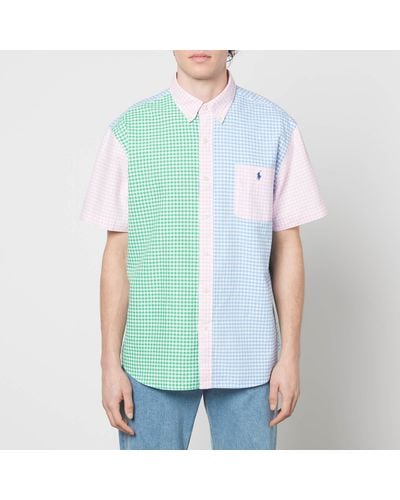 Polo Ralph Lauren Short-sleeve Gingham Shirt - Pink