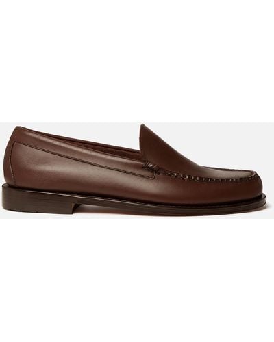 G.H. Bass & Co. Venetian Leather Loafers - Brown
