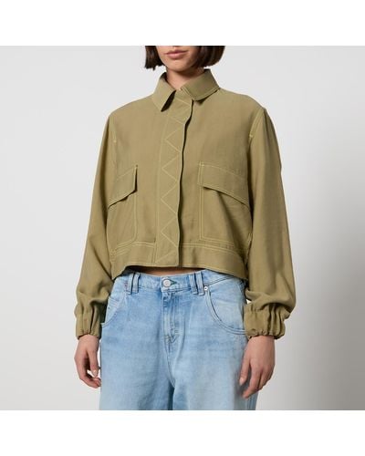 PS by Paul Smith Lyocell-Blend Jacket - Natural