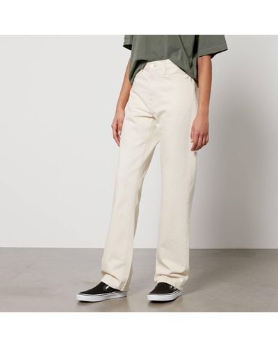 Carhartt Noxon Cotton-twill Trousers - Natural