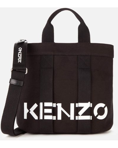 KENZO Kaba Small Tote Bag - Black