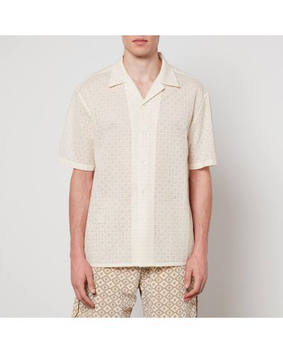 Drole de Monsieur La Chemise Naperon Cotton Shirt - Natural