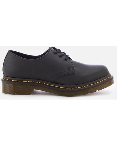 Dr. Martens 1461 Virginia Leather Shoes - Black