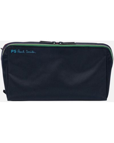 PS by Paul Smith Nylon Wash Bag - Blue