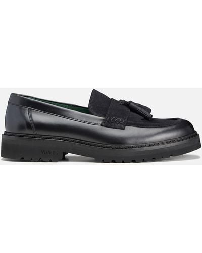 Mens black shop snaffle loafers