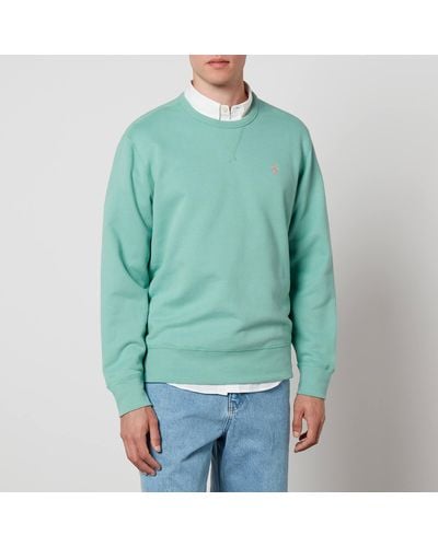 Polo Ralph Lauren Cotton-Blend Jersey Sweatshirt - Green