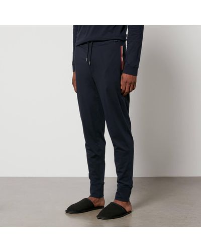 Paul Smith Loungewear Cotton-jersey Sweatpants - Blue