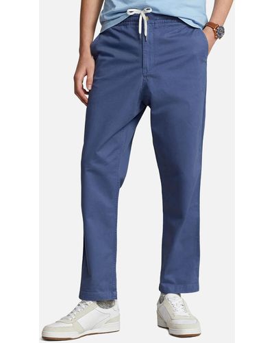 Polo Ralph Lauren Prepster Stretch-Cotton Canvas Trousers - Blau