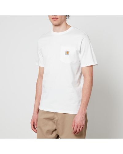 Carhartt Pocket Cotton T-Shirt - White