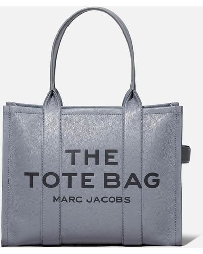 Marc Jacobs The Large Leather Tote Bag - Gray