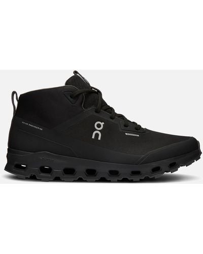 On Shoes Cloudroam Mesh Waterproof Boots - Black