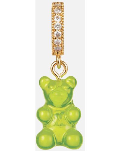 Crystal Haze Jewelry Nostalgia Pave Bear - Green