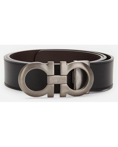 Ferragamo hotsell belt silver