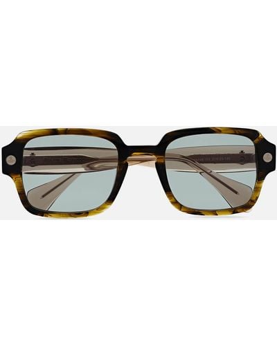 Vivienne Westwood Michael Square-frame Acetate Sunglasses - Metallic