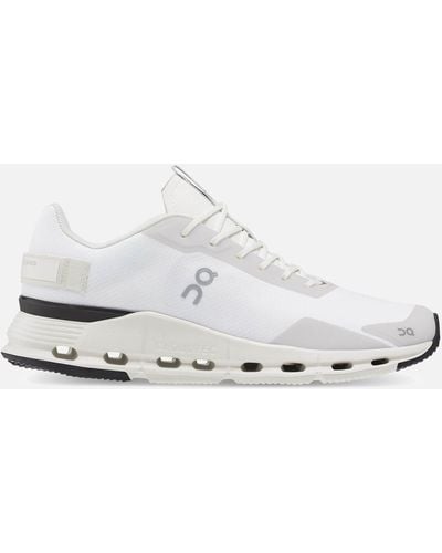 On Shoes Cloudnova Form Mesh Running Trainers - White