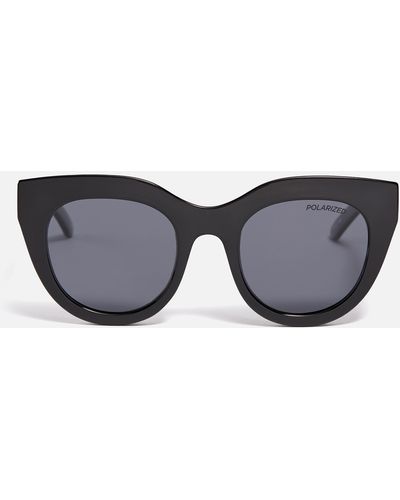 Le Specs Air Heart Oversized Tritan Sunglasses - Multicolor