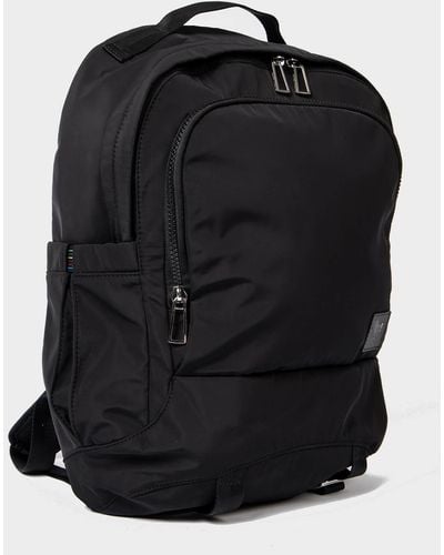 PS by Paul Smith Logo-patch Shell Backpack - Black