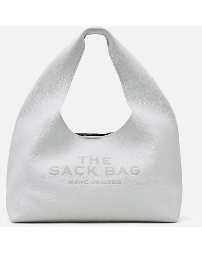 Marc Jacobs The Sack Leather Sack Bag - White