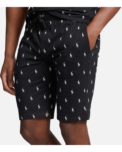Polo Ralph Lauren Cotton-Jersey Lounge Shorts - Black